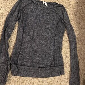 Lululemon Women's Gray Long Sleeve Top
